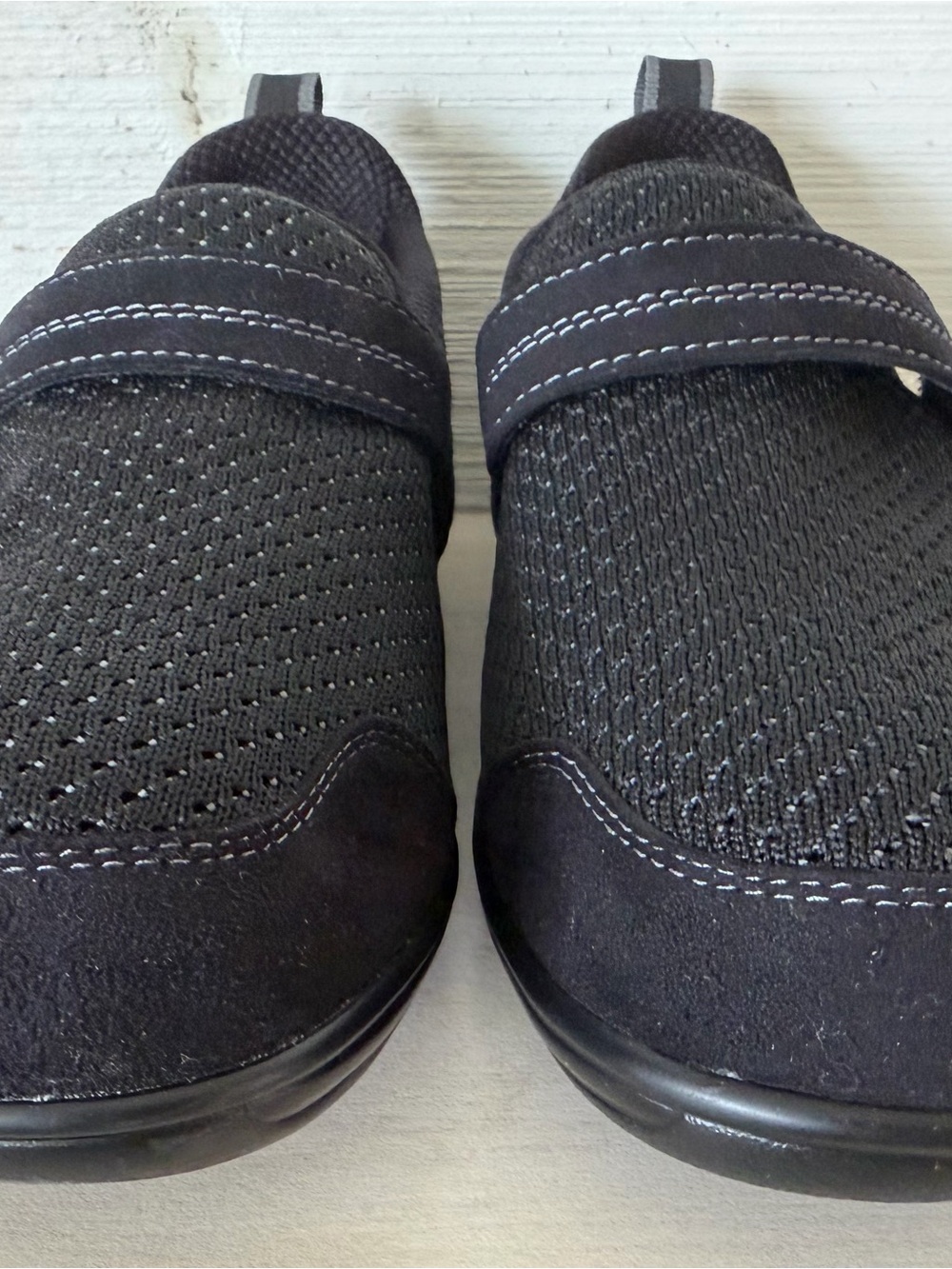 Orthofeet Ortho Feet Women's Quincy Slip-on Shoes Black Size 7.5 Extra Wide NEW - Picture 3 of 9